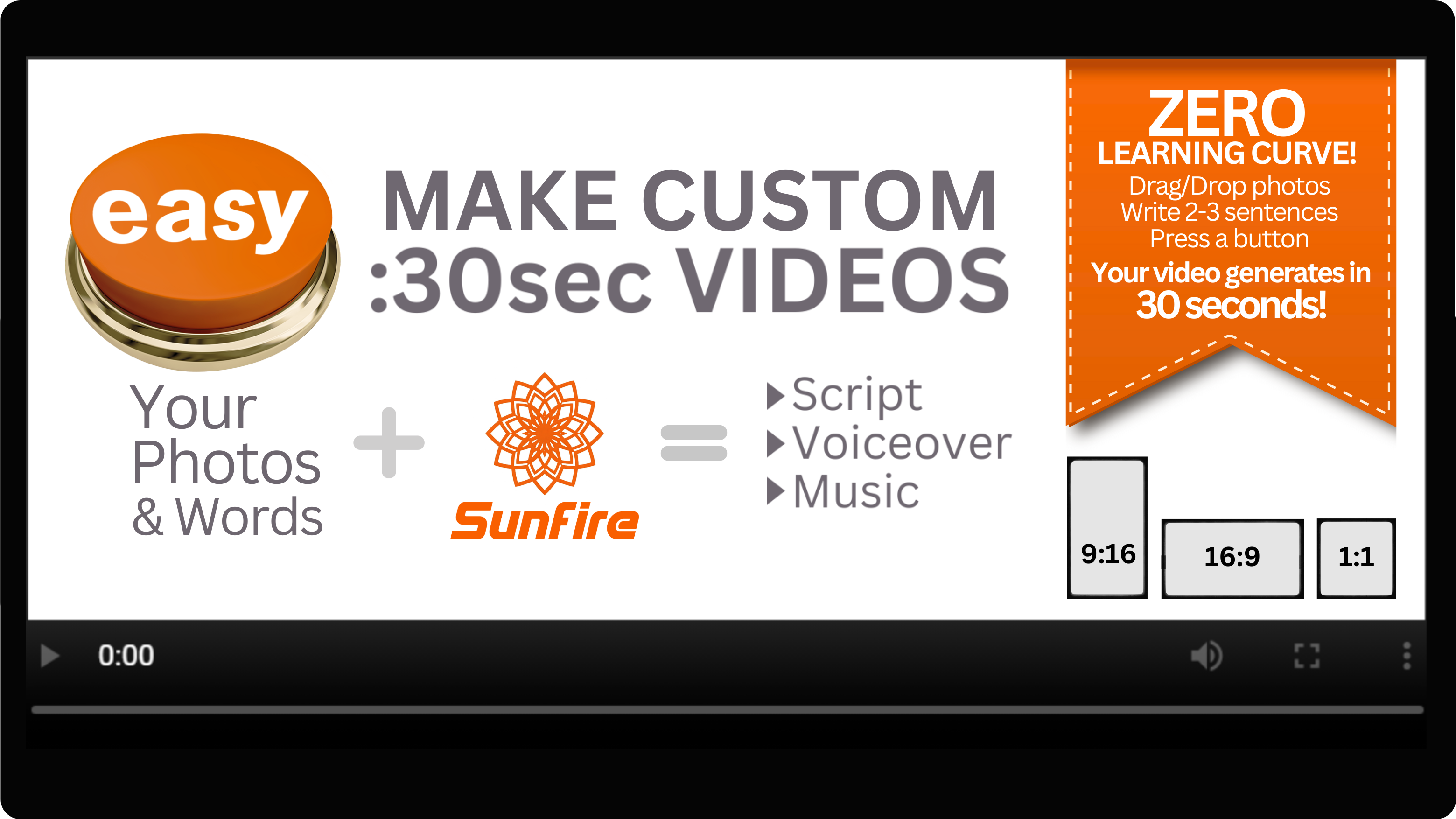 Sunfire Video Creator Demo